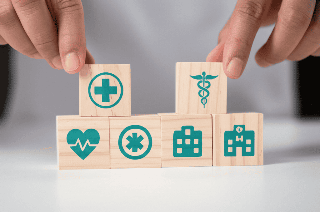 Business team with health coverage